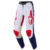 Alpinestars Alpinestars Racer Riway Pants White Blue Red - Thumbnail 1