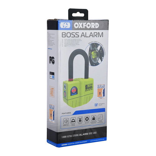 Oxford Products Of3 Boss Alarm Disc Lock Of3 Boss Alarm Disc Lock