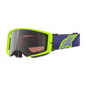Supertech Vision Corp Goggles Hot Coral Purple Mirror Blue