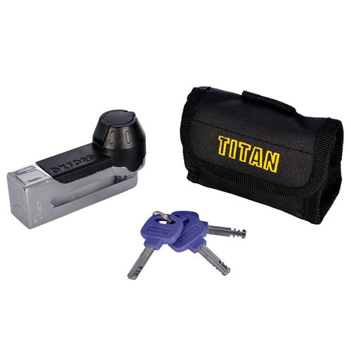 Oxford Products Titan Chrome Disc Lock Titan Chrome Disc Lock