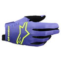 Radar Gloves MX24 Purple Yellow Flo
