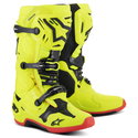 Tech 10 Boots Yellow Flo Black Red Flo