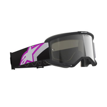 Alpinestars Alpinestars Vision 5 Corp Goggles Light Grey Purple Mirror Silver