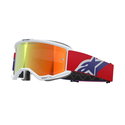 Vision 5 Corp Goggles - Red Purple Mirror Red