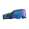 Alpinestars Alpinestars Vision 5 Corp Goggles Blue Yellow Fluo Mirror Blue - Thumbnail 3