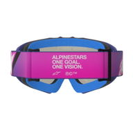 Vision Youth Corp Goggles Purple Fluo Pink Mirror Blue