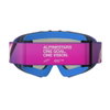Alpinestars Alpinestars Vision Youth Corp Goggles Purple Fluo Pink Mirror Blue - Thumbnail 4