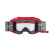 Alpinestars Alpinestars Supertech Corp Goggle Red Blue Clear Roll Off - Thumbnail 3