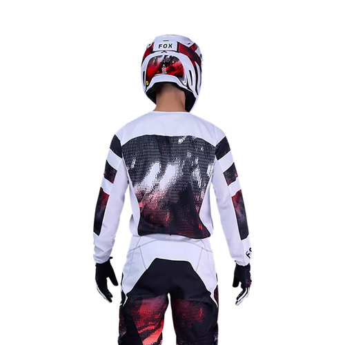 Fox Fox 180 Kairos Jersey White Flo Red