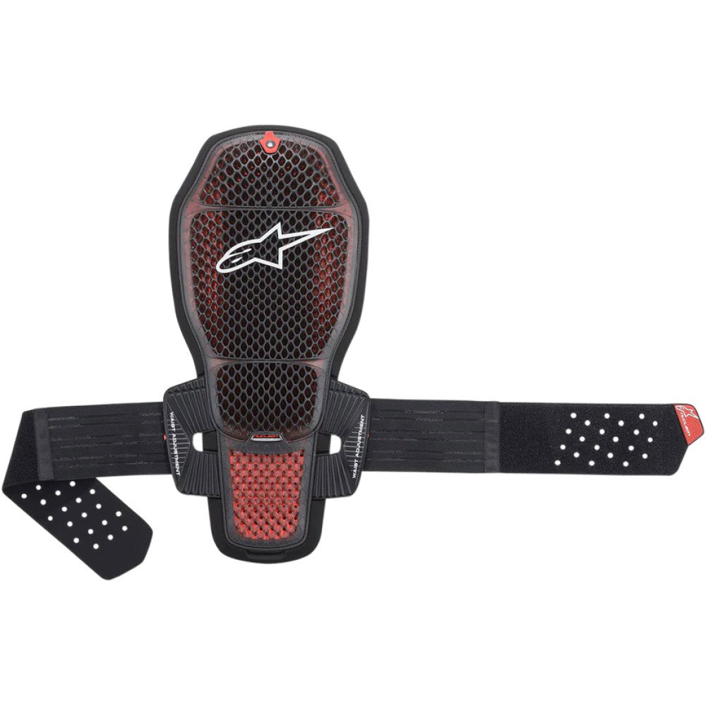 Nucleon KR-R Cell Back Protect Transparent Smoke Red Black