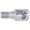 Motrax Ebey2 Clear R6 Embossed Bar Ends Close Up                                                                                                                                                                                                               