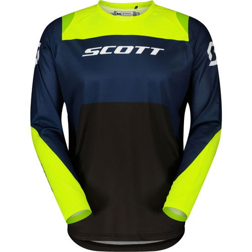 Scott Evo Race Jersey Midnight Purple Safety Yellow