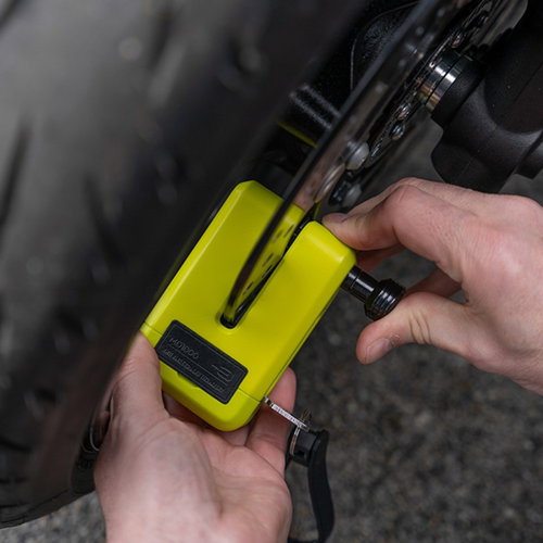 Hiplok Hiplok MD1000 Disc Lock Neon Yellow