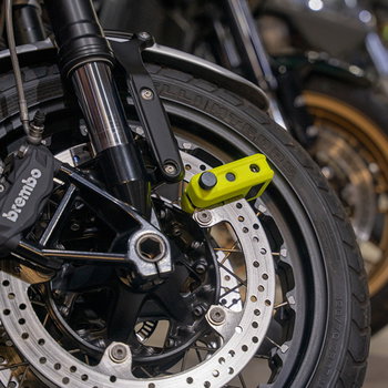 Hiplok Hiplok MD1000 Disc Lock Neon Yellow