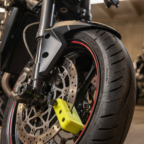 Hiplok Hiplok MD1000 Disc Lock Neon Yellow