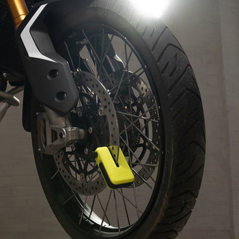 Hiplok Hiplok MD1000 Disc Lock Neon Yellow