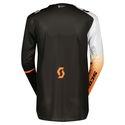 Podium Pro Jersey Caviar Black Shocking Orange
