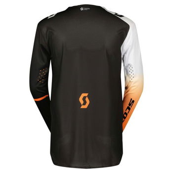 Scott Podium Pro Jersey Caviar Black Shocking Orange