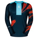 Evo Dirt Jersey Sail Blue Fast Red