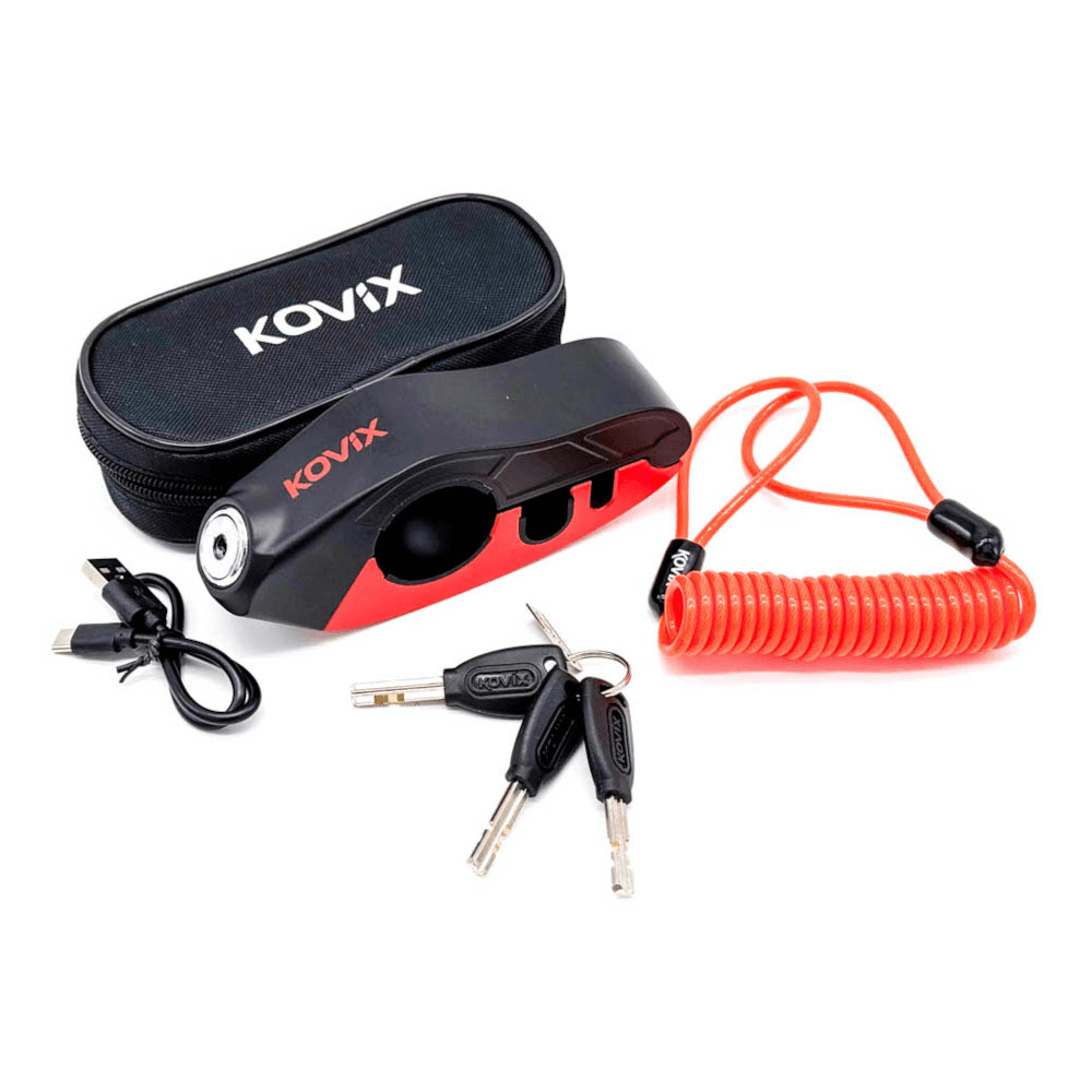 Kovix KDS Alarmed Brake Lever Lock | J&S Accessories
