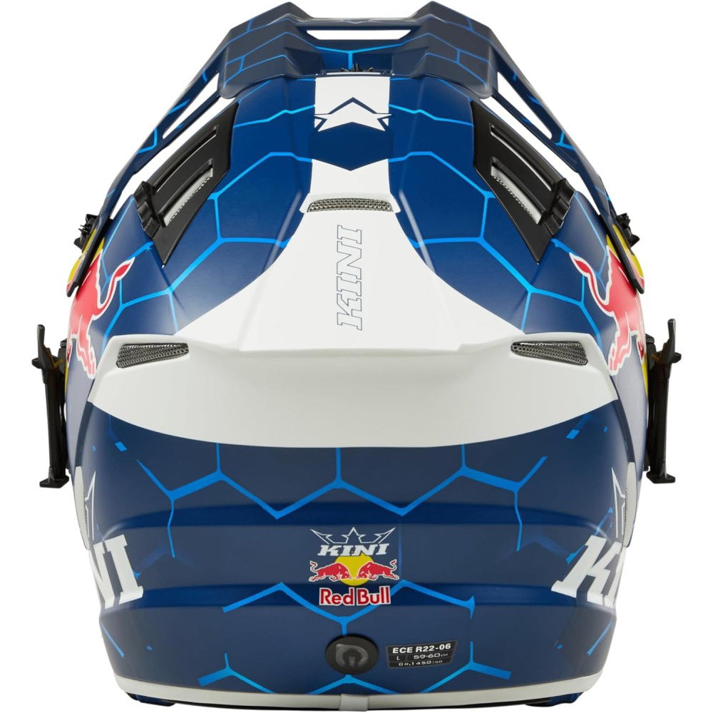 EXC Kini Red Bull Helmet Blue White