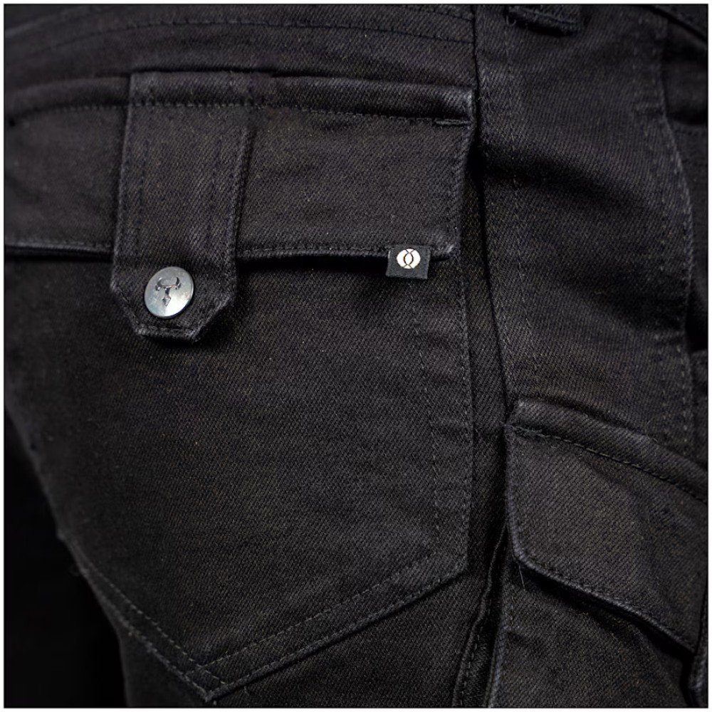 Jackal Mens Easy Jeans Black