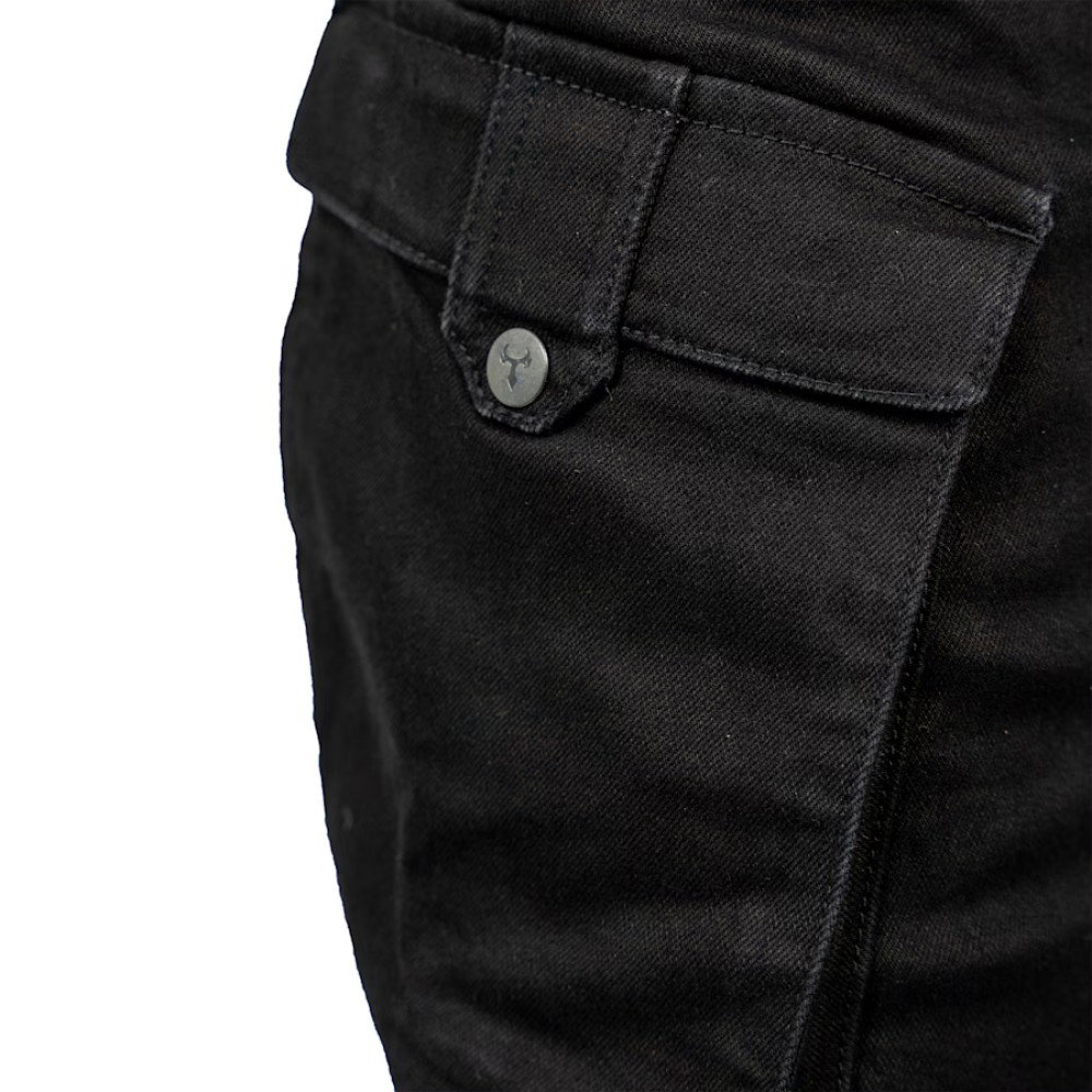 Jackal Mens Easy Jeans Black