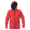Alpinestars Freeride Mens Red Fleece Hoodie Front                                                                                                                                                                                                              