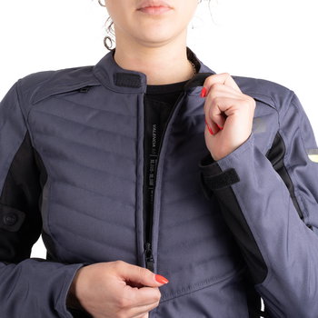 Oxford Products Oxford Products Valencia D2D 3.0 Ladies Jacket Grey Black