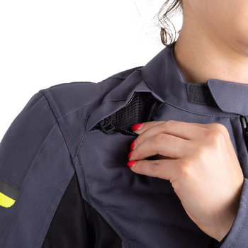 Oxford Products Oxford Products Valencia D2D 3.0 Ladies Jacket Grey Black