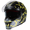 Nitro Nitro N601 DVS Volcano Helmet Satin Black Yellow - Thumbnail 2