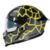 Nitro Nitro N601 DVS Volcano Helmet Satin Black Yellow - Thumbnail 4