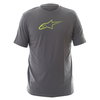 Alpinestars Ageless Tech Mens Grey T-Shirt Front                                                                                                                                                                                                               