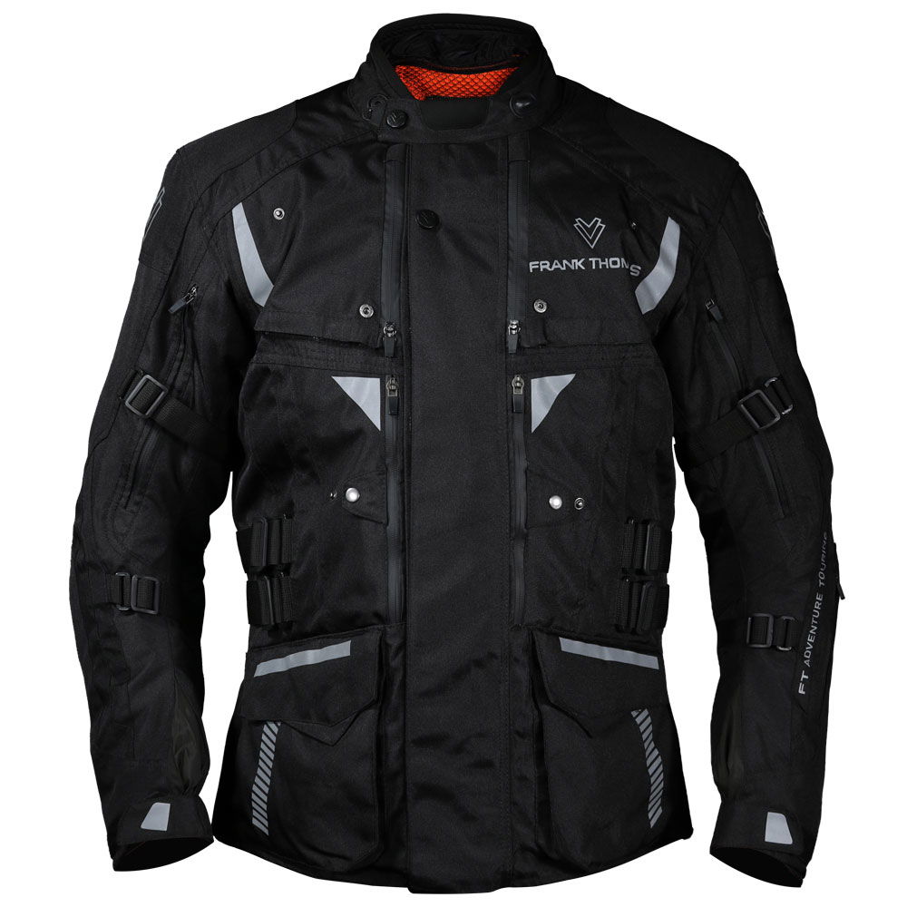 Frank Thomas Frank Thomas Adventure Jacket Black - Thumbnail 1