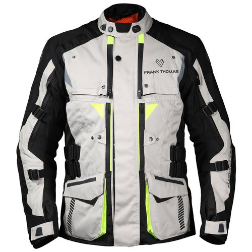 Frank Thomas Frank Thomas Adventure Jacket Sand Grey Black Black