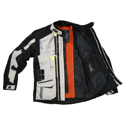 Frank Thomas Frank Thomas Adventure Jacket Sand Grey Black Black