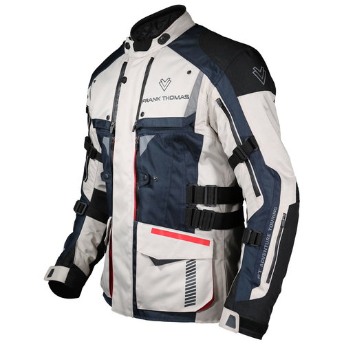 Frank Thomas Frank Thomas Adventure Jacket Sand Grey Navy Blue Black