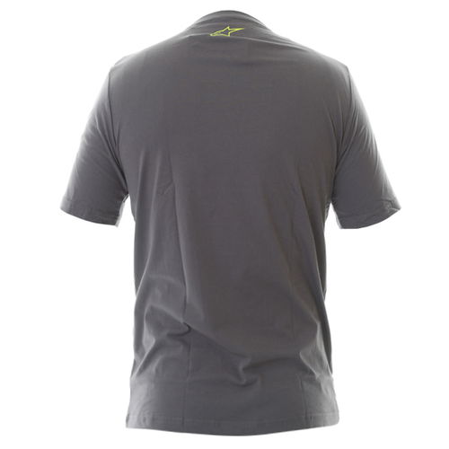 Alpinestars Ageless Tech Mens Grey T-Shirt Back                                                                                                                                                                                                                