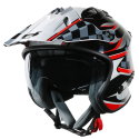 Volt V25 Helmet Race Black Red Grey