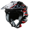 Oneal Oneal Volt V25 Helmet Race Black Red Grey - Thumbnail 2