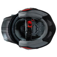 Volt V25 Helmet Race Black Red Grey