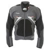 Arlen Ness NJ-5527 Mens Black Grey Textile Motorcycle Jacket Front                                                                                                                                                                                             