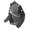 Arlen Ness NJ-5527 Mens Black Grey Textile Motorcycle Jacket Side                                                                                                                                                                                              