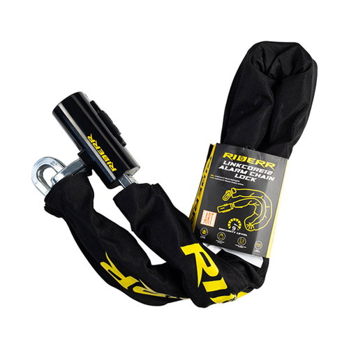Riderr Riderr Linkcore 12 Alarm Chain Lock Black