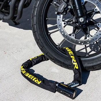 Riderr Riderr Linkcore 12 Alarm Chain Lock Black