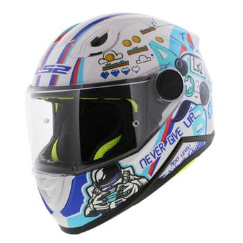 LS2 LS2 FF812 Kid Helmet Next Level White