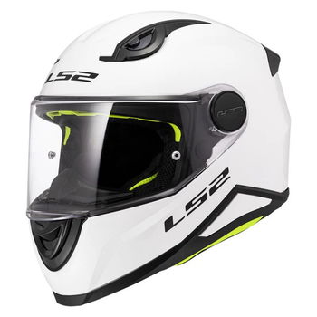 LS2 FF812 Kid Helmet Gloss White