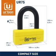 UR75 150cm Chain and Mini Lock