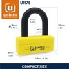 Urban Urban UR75 150cm Chain and Mini Lock - Thumbnail 2