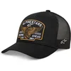 Alpinestars Alpinestars Heritage Patch Trucker Hat Black Black - Thumbnail 1